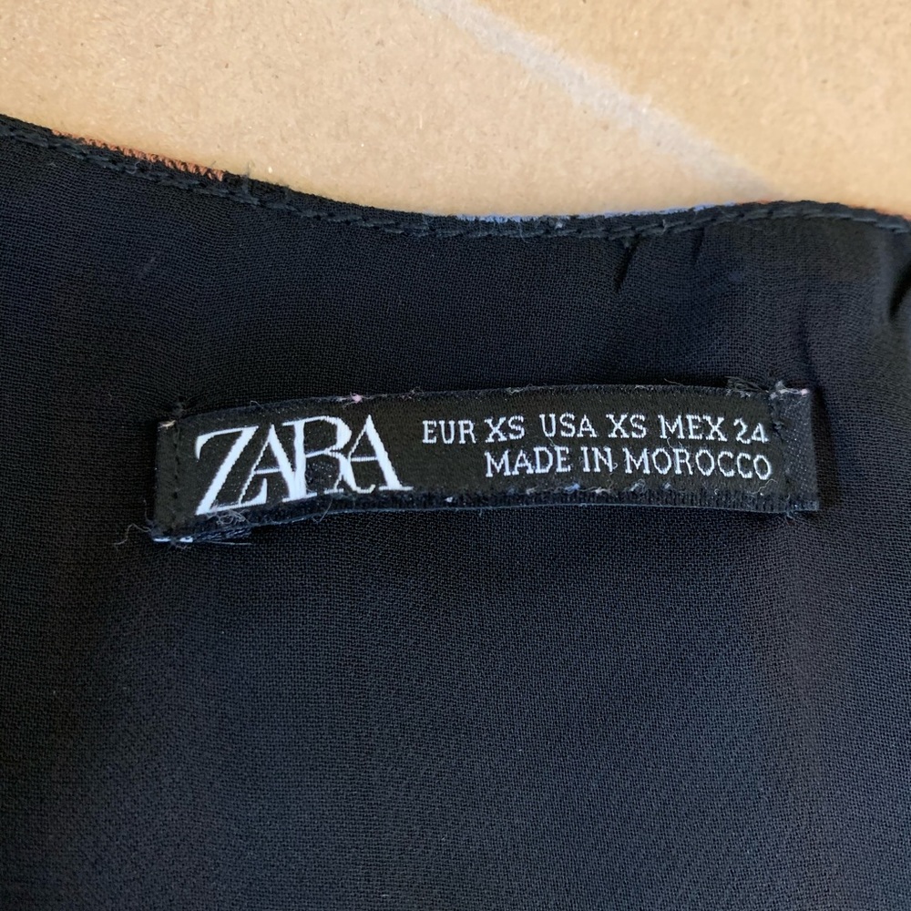 ZARA Stripe Wrap Maxi Dress - Picture 7 of 8